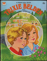Trixie Belden with Honey Wheeler Paper Dolls Front Cover
