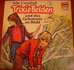 Trixie Belden und das Geheimnis im Wald - Europa album