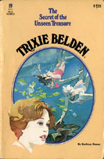 The Mystery of the Unseen Treasure oval front cover