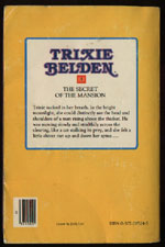 The Secret of the Mansion square back cover